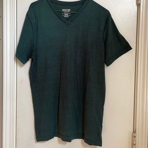 Forest green mission mossimo medium v neck